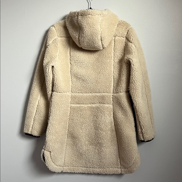 L.L. Bean Mountain Pile Fleece Coat women’s regular medium outdoorsy camping - Picture 5 of 9